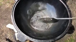 Как обжечь новый казан. Подготовка нового казана перед использованием.