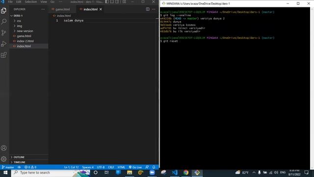 DƏRS-11.1 (VCS, GIT, GITHUB & GITLAB) смотреть онлайн