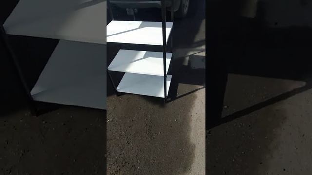 Стеллаж на кухню, полки сосна 18мм, покрытие акрил, каркас профиль 20"20, порошковая покраска смотреть онлайн