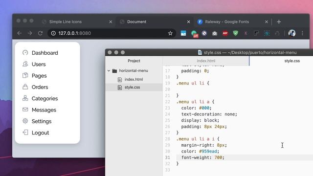 CSS Navbar menu with multi level animation effect (tutorial) смотреть онлайн