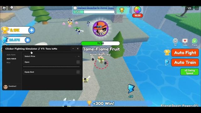 Clicker Fighting Simulator Script • Kill Aura • Auto Farm And More [Roblox] смотреть онлайн