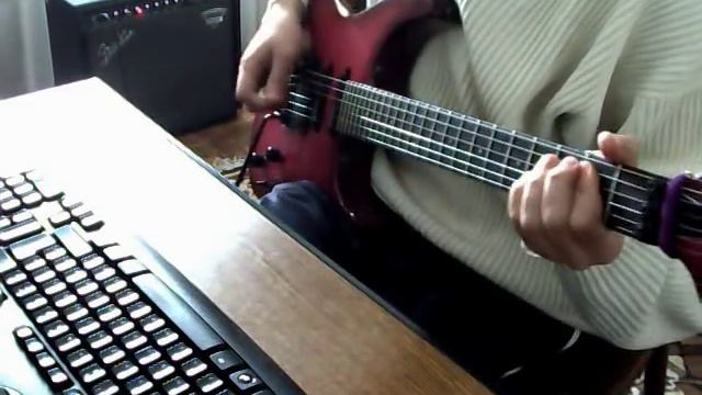 Fernandes FR-75 with Shadow eq-5 pickup смотреть онлайн