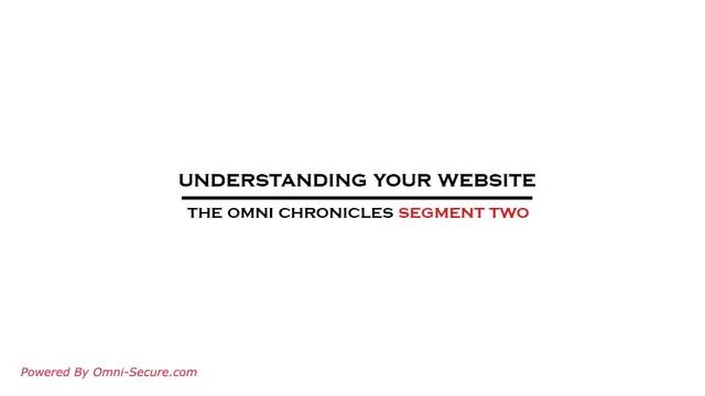 The Omni Chronicles Understanding Your Web Site - Part 2 смотреть онлайн