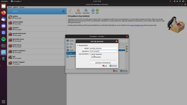 VirtualBox'ta Network Modları - NAT, NAT Network, Bridge, Host-Only смотреть онлайн