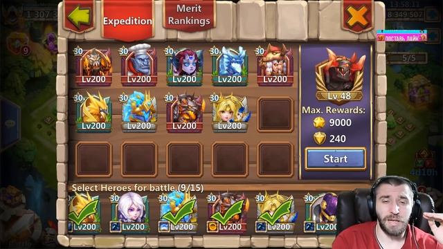 ТОП 10 \ САМЫХ УНИВЕРСАЛЬНЫХ ГЕРОЕВ 2019 ГОДА \ БИТВА ЗАМКОВ \ CASTLE CLASH смотреть онлайн