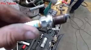Toyota 1mz-fe v6 3.0L,   меняем датчик детонации..