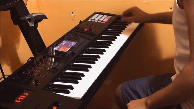 Something Just Like This - The Chainsmokers & Coldplay Cover ( Roland FA 06 ) смотреть онлайн