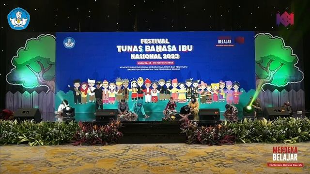 Penampilan Jawa Tengah dalam Festival Tunas Bahasa Ibu Nasional 2023 смотреть онлайн