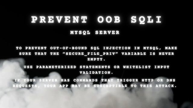 Out-of-Band (OOB) SQL Injection Explained! смотреть онлайн