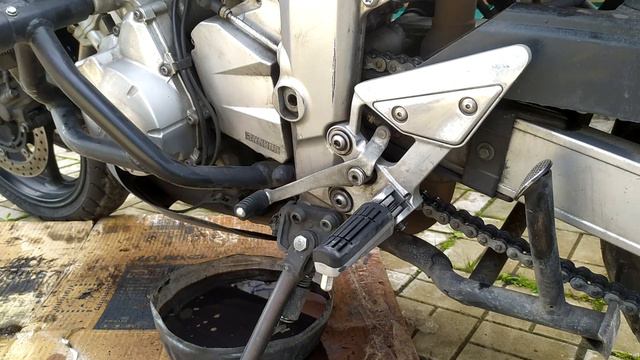 Замена масла Yamaha FZ6
