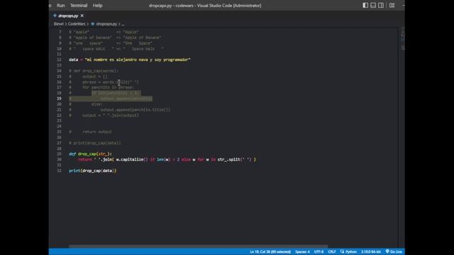 Ejercicio 4 -CodeWars BestPractices -Python смотреть онлайн