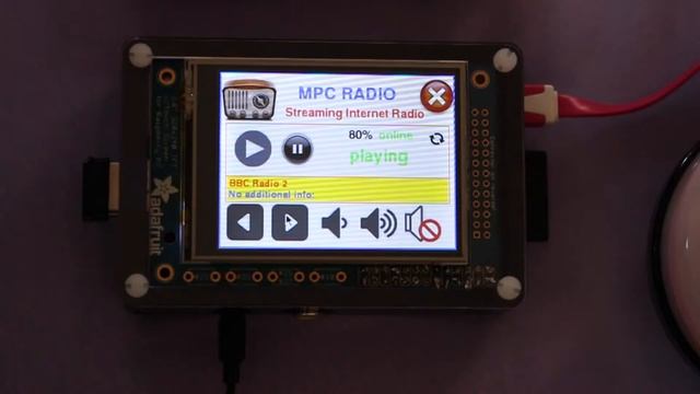 Raspberry Pi Internet Radio Player Demo смотреть онлайн