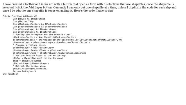 GIS: How to add multiple shapefiles with VB.Net? смотреть онлайн