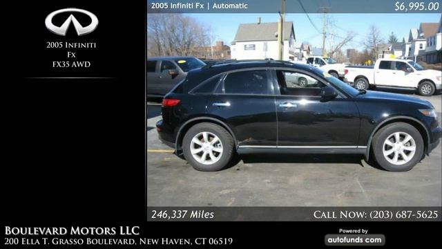 Used 2005 Infiniti Fx | Boulevard Motors LLC, New Haven, CT - SOLD смотреть онлайн
