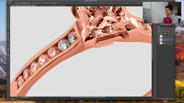 How to change Jewelry color in Photoshop - Jewelry editing tutorial смотреть онлайн