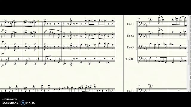 76 TROMBONES (M. WILSON) - Quartet Trombone смотреть онлайн