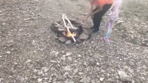 Ездили на рыбалку на Красноярское море( водохранилище).