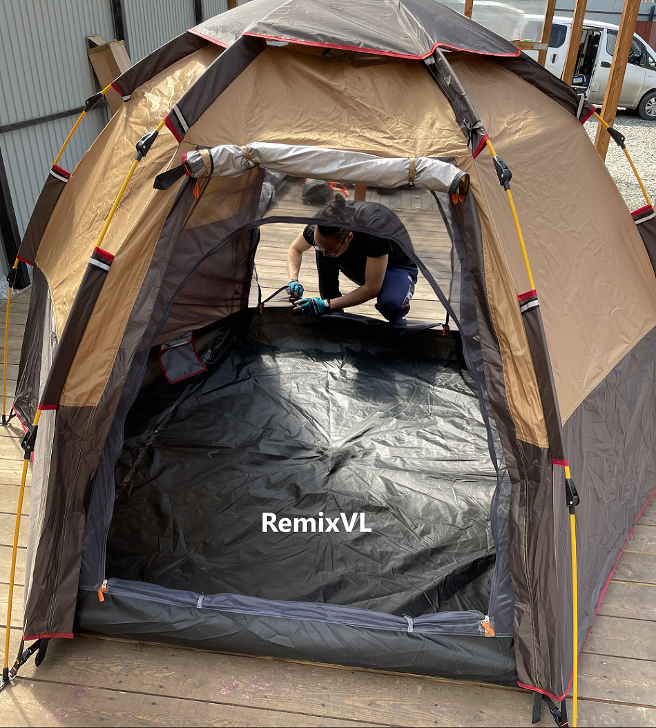 магазин RemixVL: Видео Акция палатка автомат туристическая 1907 Traveltop 280х230х158см смотреть онлайн