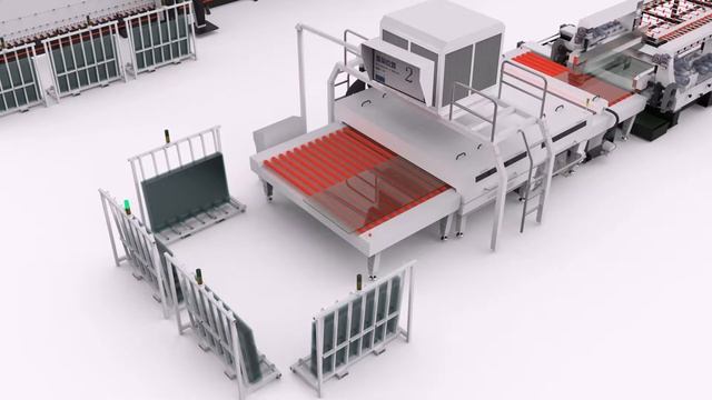 Cutting & Edging & Washing Processing Line --Northglass