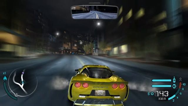 nfs carbon chevrolet corvette alcanzando los 450 km/h смотреть онлайн