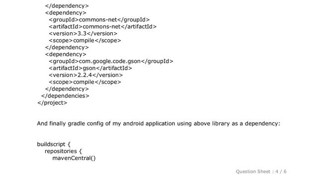 Android : Transitive dependencies not resolved for aar library using gradle смотреть онлайн