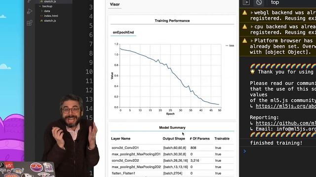 Coding Challenge #158: Shape Classifier Neural Network with ml5.js смотреть онлайн