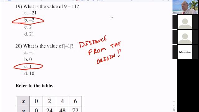 Pre-Algebra Semester 1 Exam Review Questions 1-38 смотреть онлайн