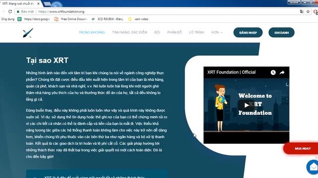 Xrtfoundation Giới Thiệu Dự Án смотреть онлайн