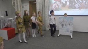 Инсценировки военных песен. Лицеисты "Гармонии" - ко Дню Победы!