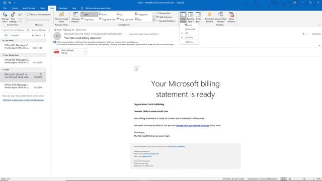 How to reset the default view in Outlook 2019 смотреть онлайн