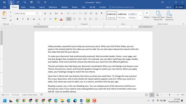 How to Easily Undo All Changes in Word Document смотреть онлайн