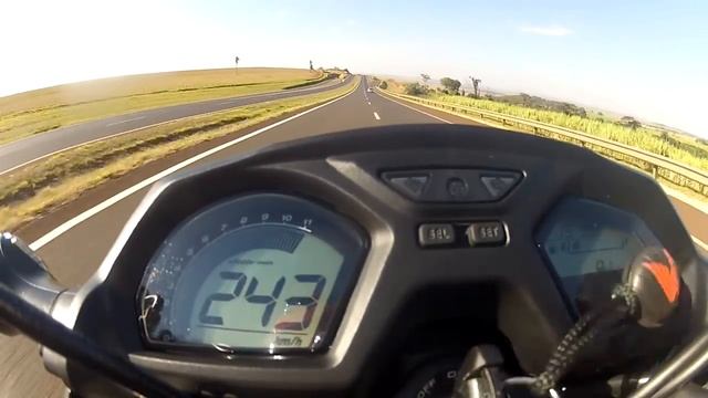 CB650F # Top Speed 252km/h.