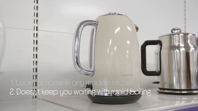 Breville Mostra VKT140 Jug Kettle - Cream - Quick Look смотреть онлайн