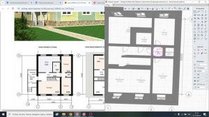 Курсовой проект часть 1. Дом из бруса