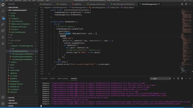 SPFx - Teams Management WebPart смотреть онлайн