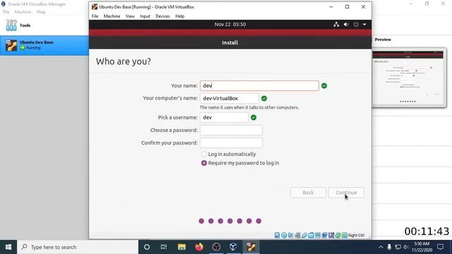 Install Ubuntu 20.04 in VirtualBox (in Windows) смотреть онлайн
