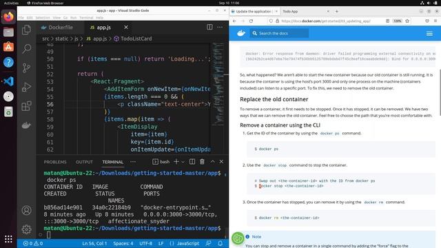 Updating a Dockerized application смотреть онлайн