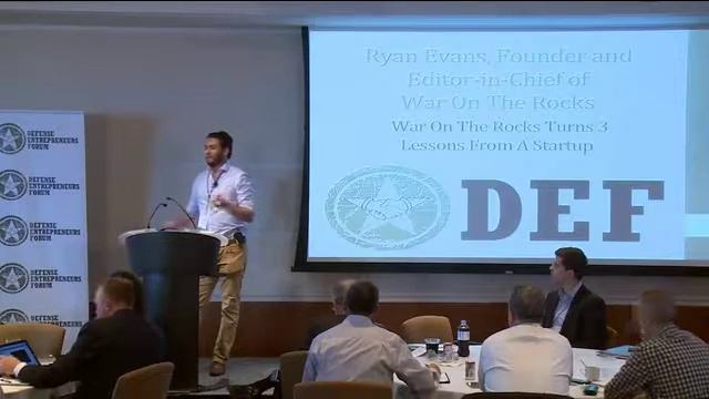 Ryan Evans; Founder and Editor in Chief, War on the Rocks смотреть онлайн