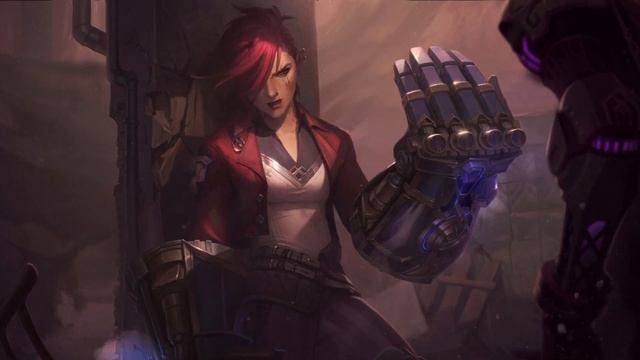 ВАЙ Аркейн Лига Легенд анимация сплеш арта // ARCANE VI login screen League of Legends смотреть онлайн