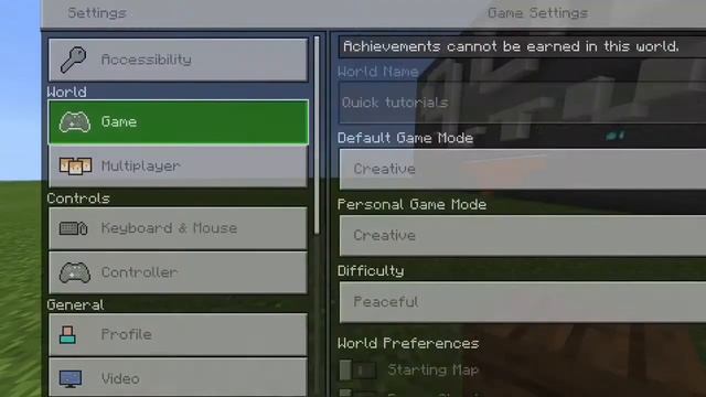 Quick tutorials - How to change HUD opacity in Minecraft bedrock смотреть онлайн