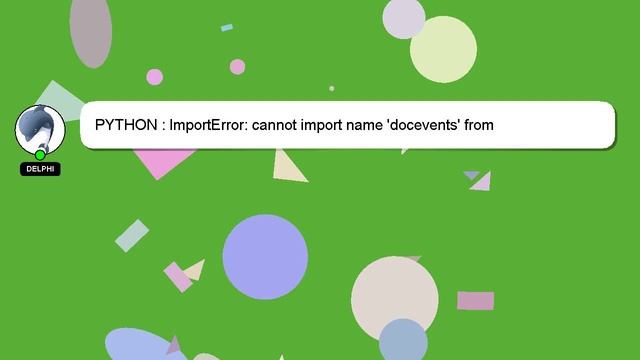 PYTHON : ImportError: cannot import name 'docevents' from 'botocore.docs.bcdoc' in AWS CodeBuild смотреть онлайн