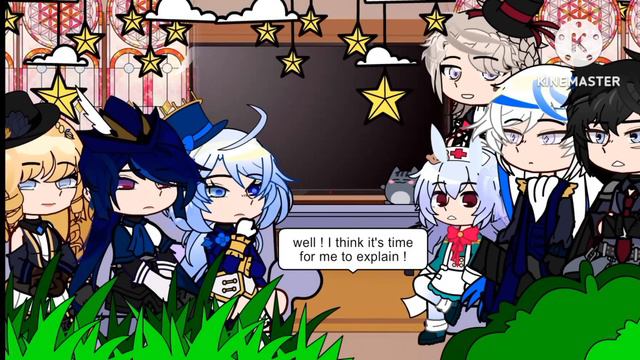 || Past Fontaine react to the traveler ||• Gacha Club ( Nox) ||• By : mooda смотреть онлайн