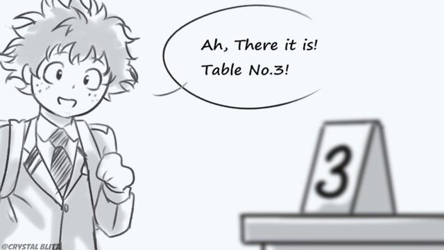 (BNHA x JoJo's Bizarre Adventure Shitpost) "Table No.3" смотреть онлайн