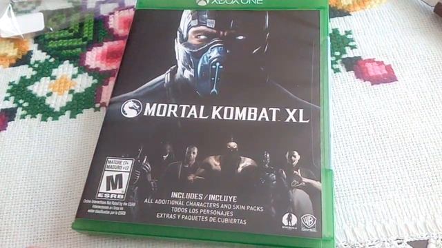 Unboxing Mortal Kombat XL XBOX One смотреть онлайн