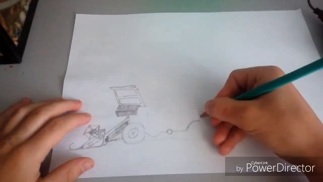 Малюнок комбайна НИВА СК 5 смотреть онлайн