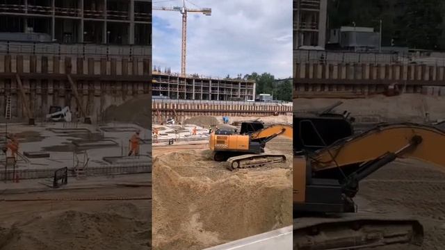 ??Строительство жилого дома в Москве по программе реновации. Производим водопонижение иглофильтрами смотреть онлайн