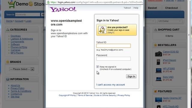 OpenID Sample Site Video5 смотреть онлайн