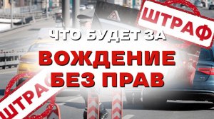 Что грозит за езду без прав 2024? Что грозит за езду без водительских прав?