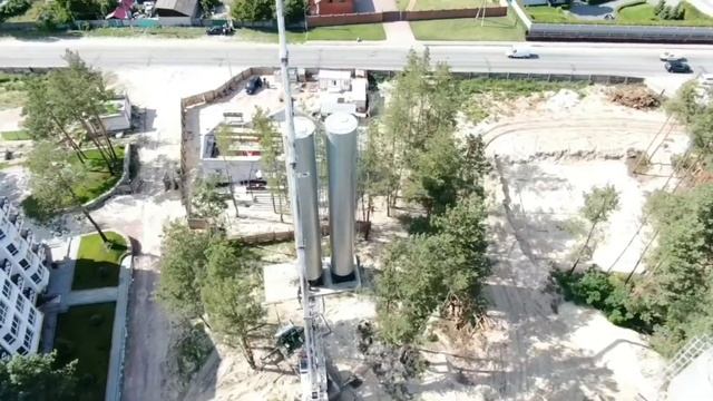 #Водонапорные башни ВБР -160 м/куб. Для водоснабжения ЖК DESNA residence. смотреть онлайн