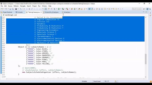 Java Schedule Demo смотреть онлайн